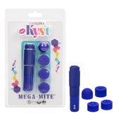 Kyst Mega-Mite Rechargeable Personal Stimulator with 4 Silicone Tips Purple STIMULATORS